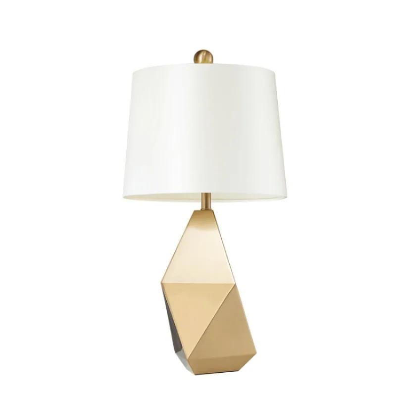 American Home Floor Lamps Minimalist Multi-dimensional Irregular Hardware Foyer Bedroom Bedside Decoration Geometric Desk Lights