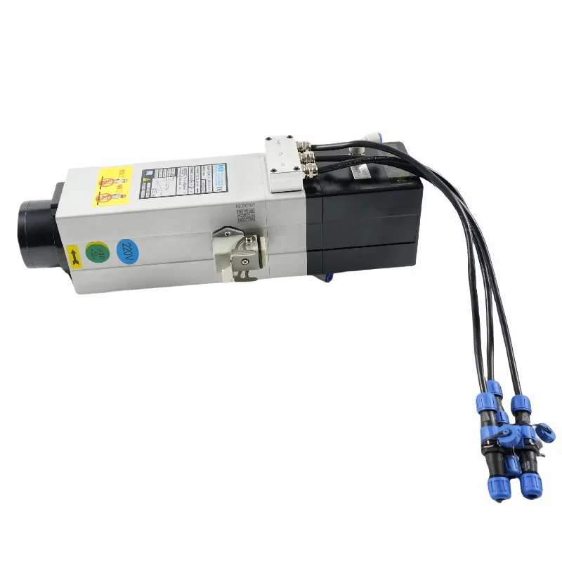 2.2KW ISO20 Air Cooled ATC Woodworking Spindle Motor DIY Spindle Motor GDL40.5-20-24Z/2.2