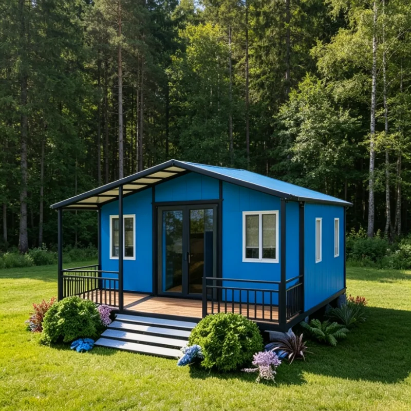 Customized Prefab Foldable Expandable Container House Portable Folding Home Double Wing Pop Up Pre Insulated Steel 20ft