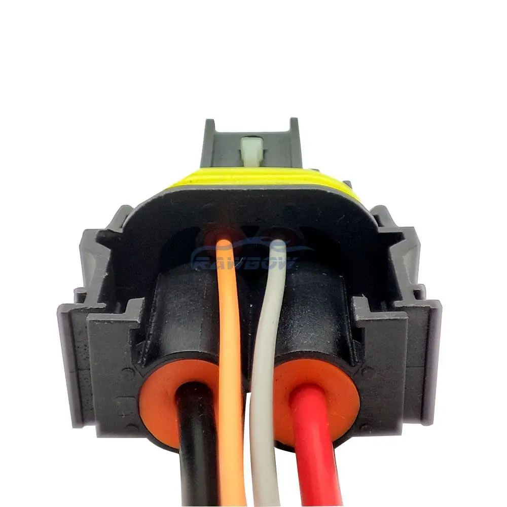 1/5/10 Set For 4 pin Auto Fog Lamp Plug Connector For Parts waterproof auto connector DJ7041Y-2.8-6.3-21 0090-656