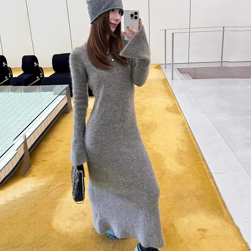 Autumn Gray Dress W… - image