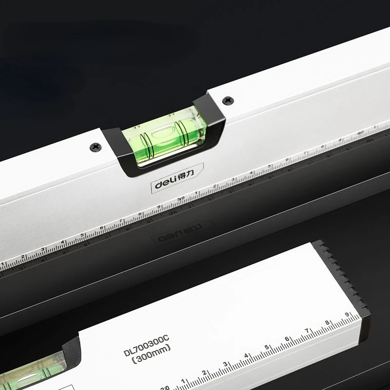 Imagem -03 - Deli-multi-especificação Não Magnética Ferramenta de Medição de Bolhas Réguas de Nível Níveis de Alumina Instrumentos de Medição Acrílico Horizontal