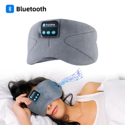 Soft Wireless Bluetooth Music Eye Mask Wireless Headphones For Seeping Sprots Earphones Unisex Sleep Mask For Travel