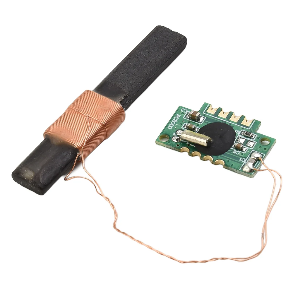 Miniature DCF77 Receiver PCB Module with Tuned Antenna for 77.5 kHz Time Signal Input for Microcontroller Based Clock Systems