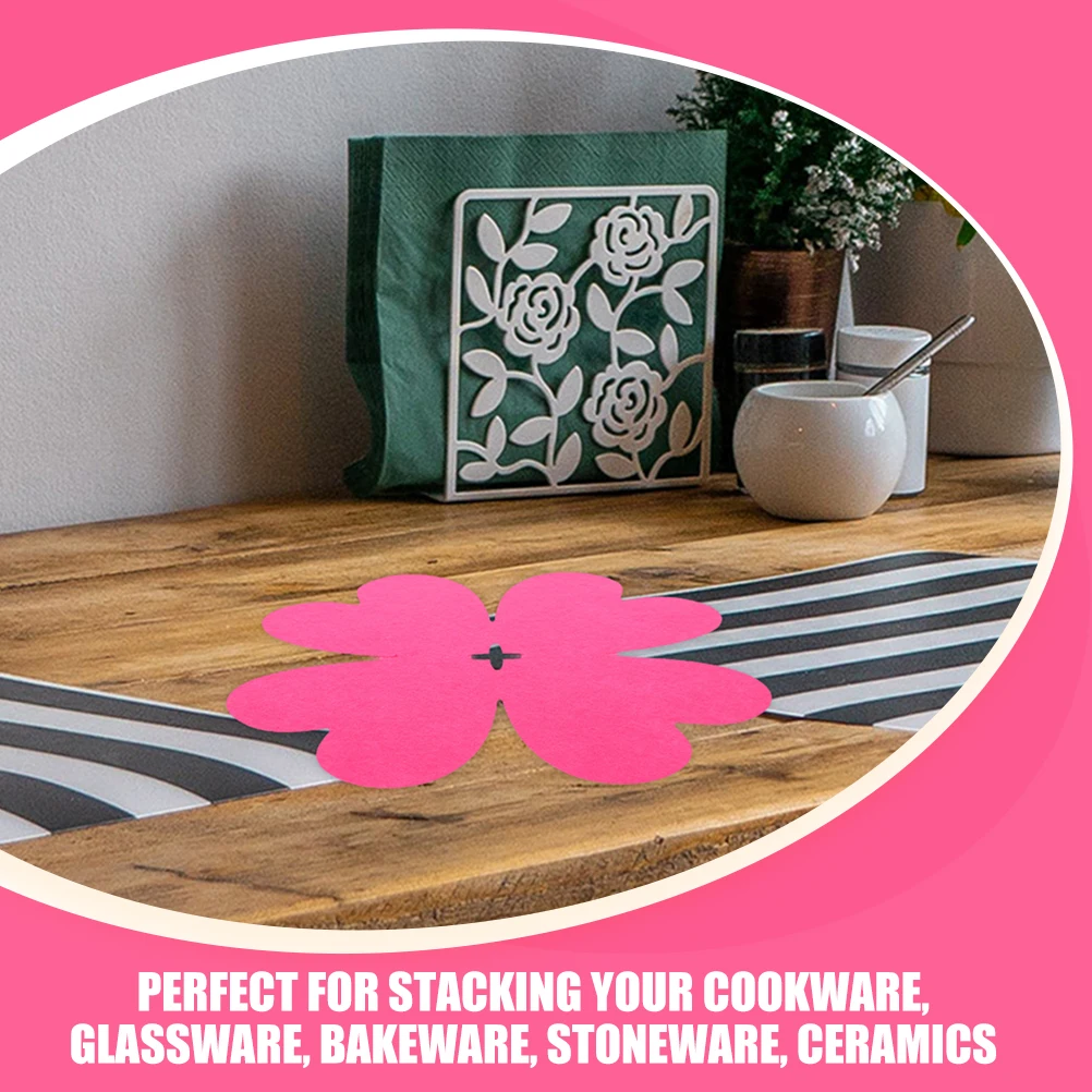 

12pcs Pot Holder Protector Pan Pads Frying Insulated Table Mat Set Dining Dish Mats Kitchen Cloth Heat Resistant Anti Slip