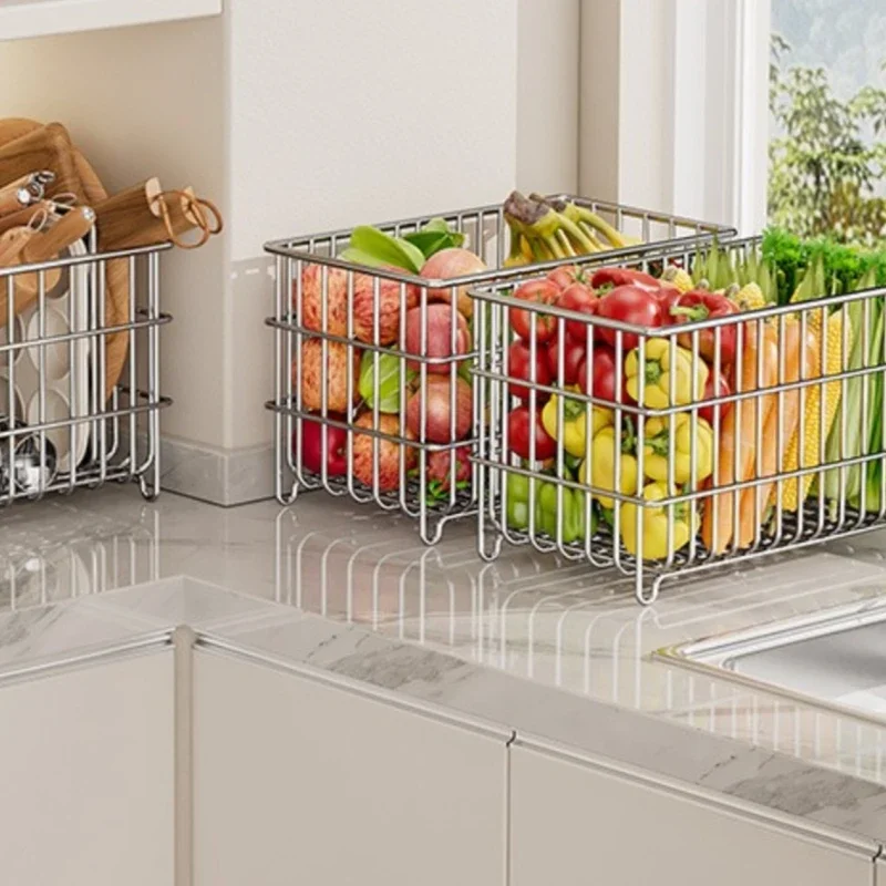 Stainless Steel Storage Basket - огляд і ціна Home Essentials Bathroom Storage