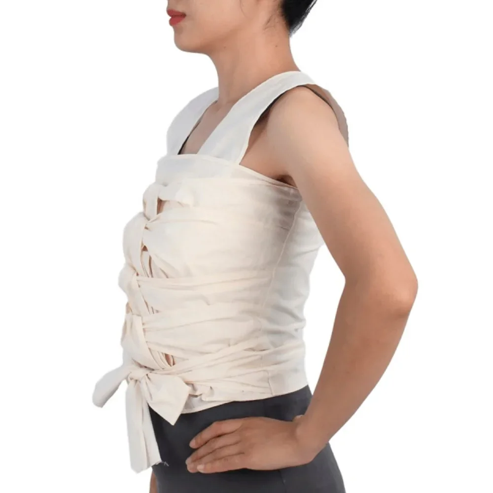 

Recovery Belly Wrap Cotton Waist Band Chest Wrap Brace Postoperative Rehabilitation Thoracic Fracture Fixation Rib Support Belt