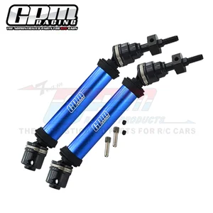 Arbre de transmission CVD avant métallique GPM 6851A 6851R 6851X pour Traxxas 1/10 Rustler Hoss Stampede Slash 4X4 VXL Pièces d’amélioration pour voiture RC 12 meilleures pièces pour le GPM des ventes - No 6