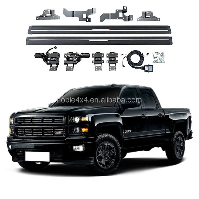 Auto Exterior car Accessories pickup electric running boards for SILVERADO 1500 CREW CAB 2015-2018 truck side steps