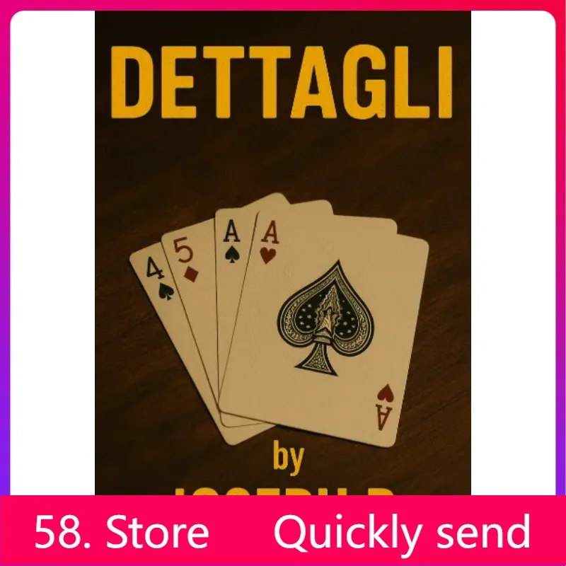 Nouveau DETTAGLI 2025 de Joseph B-tours de magie (téléchargement du magasin 58)