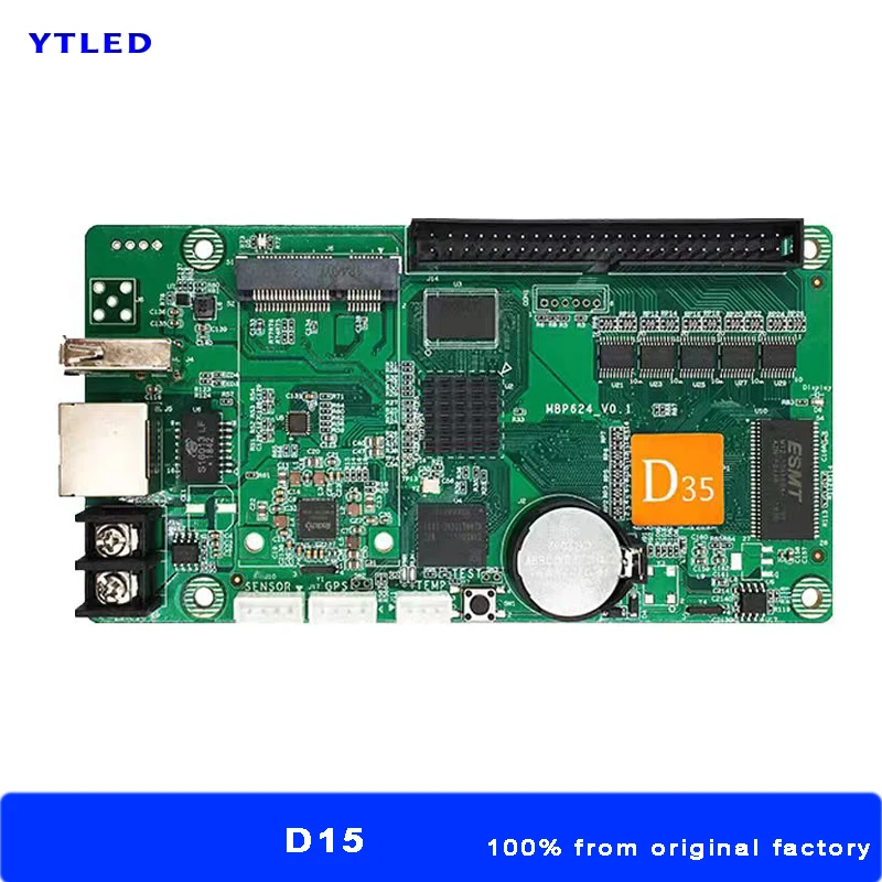 

Huidu D35 Full Color Led Screen Control Card Support 1024*64 512*128 U Disk Asynchronous Advertising Screen Controller