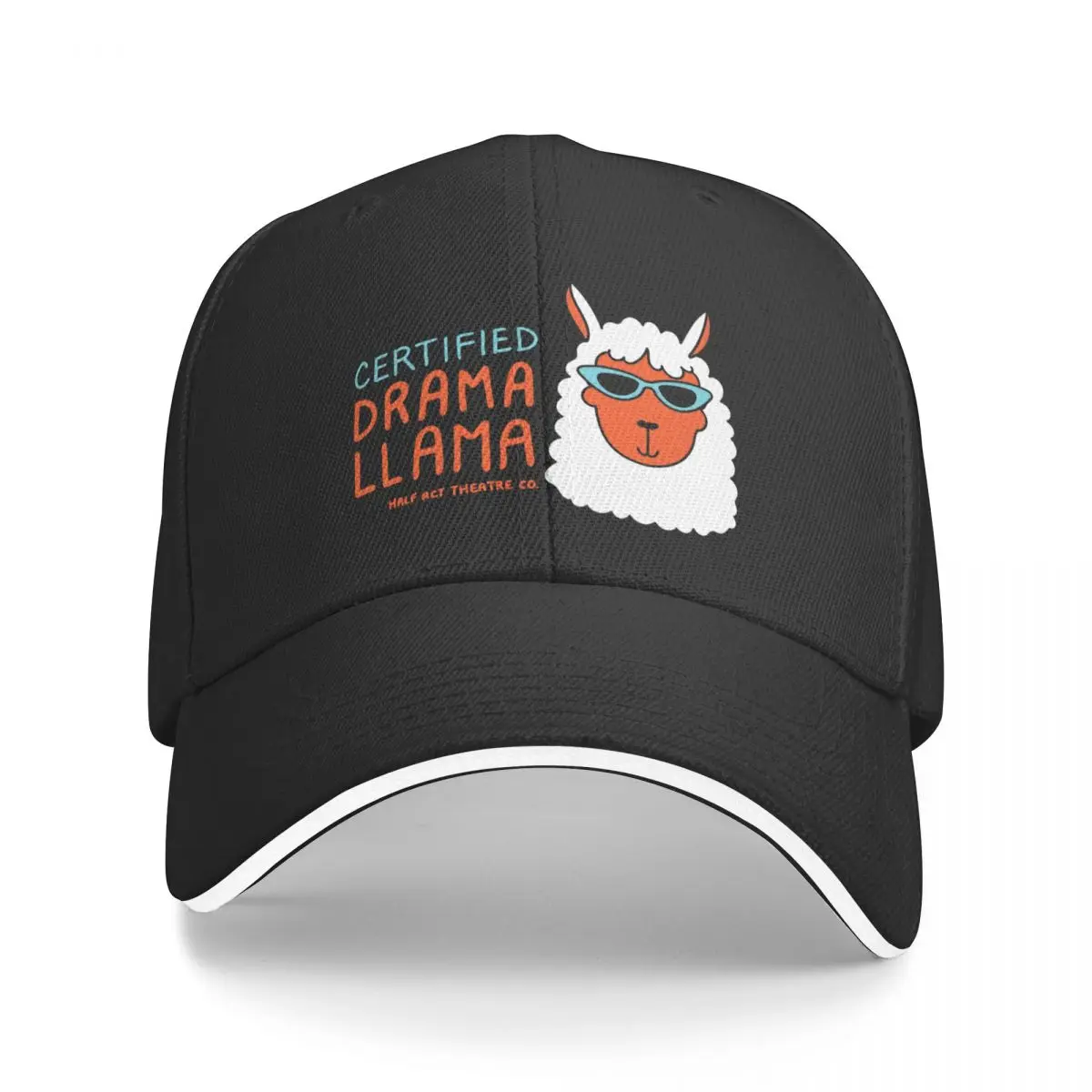 Certified Drama Llama Baseball Cap Horse Hat Christmas Hat custom Hat Ladies Men's