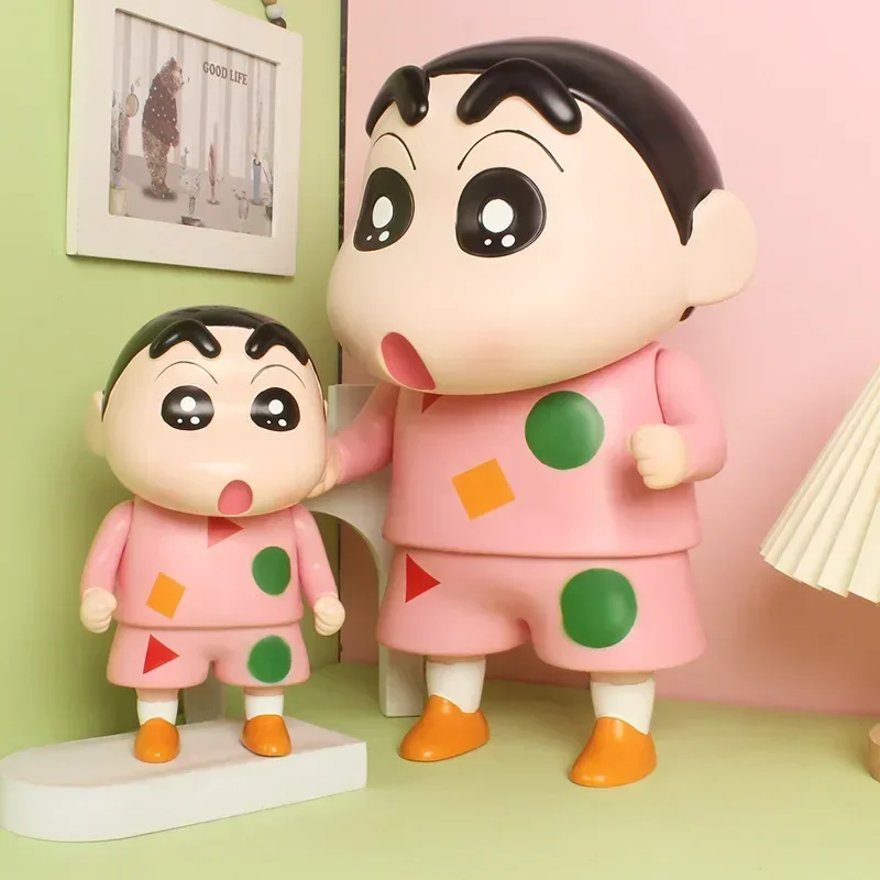 22-42cm Crayon Shin-Chan 1:1 Large Figure Peripheral Series Model Ornament Doll Collection Decoration Anime Limited Toy Gifts