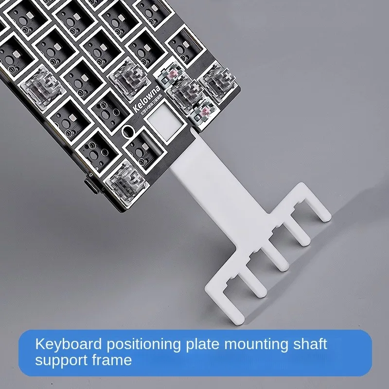 Mechanical Keyboard Thickened By 3mm Hot-Plug Keyboard Pulling Shaft Body Mounting Tool Positioning Plate Bracket