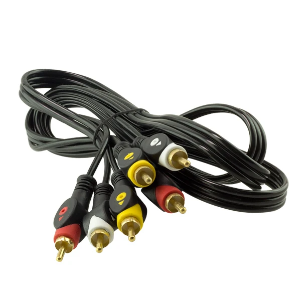 3 RCA + 3 RCA 1.5 meter cable POWERMASTER boxed