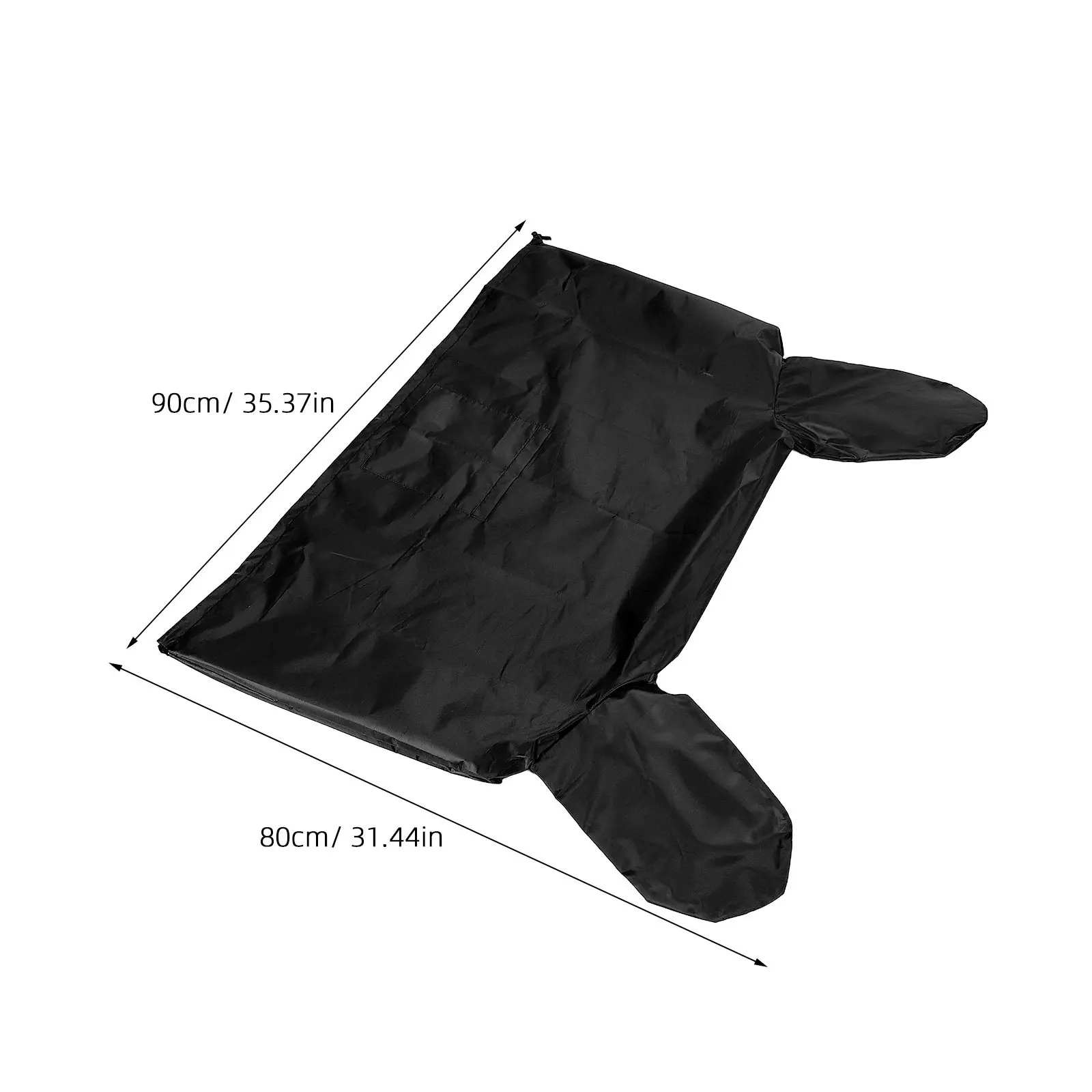 Motorcycle Front Area Protective Cover Nylon Waterproof Sun Wind Resistant for Electric Scooters Mobility Scooters All Weather