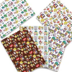 Cartoon hot DIY hand sewn patchwork quilted baby dress home piece 140cm printed cute sewn children's fabric
