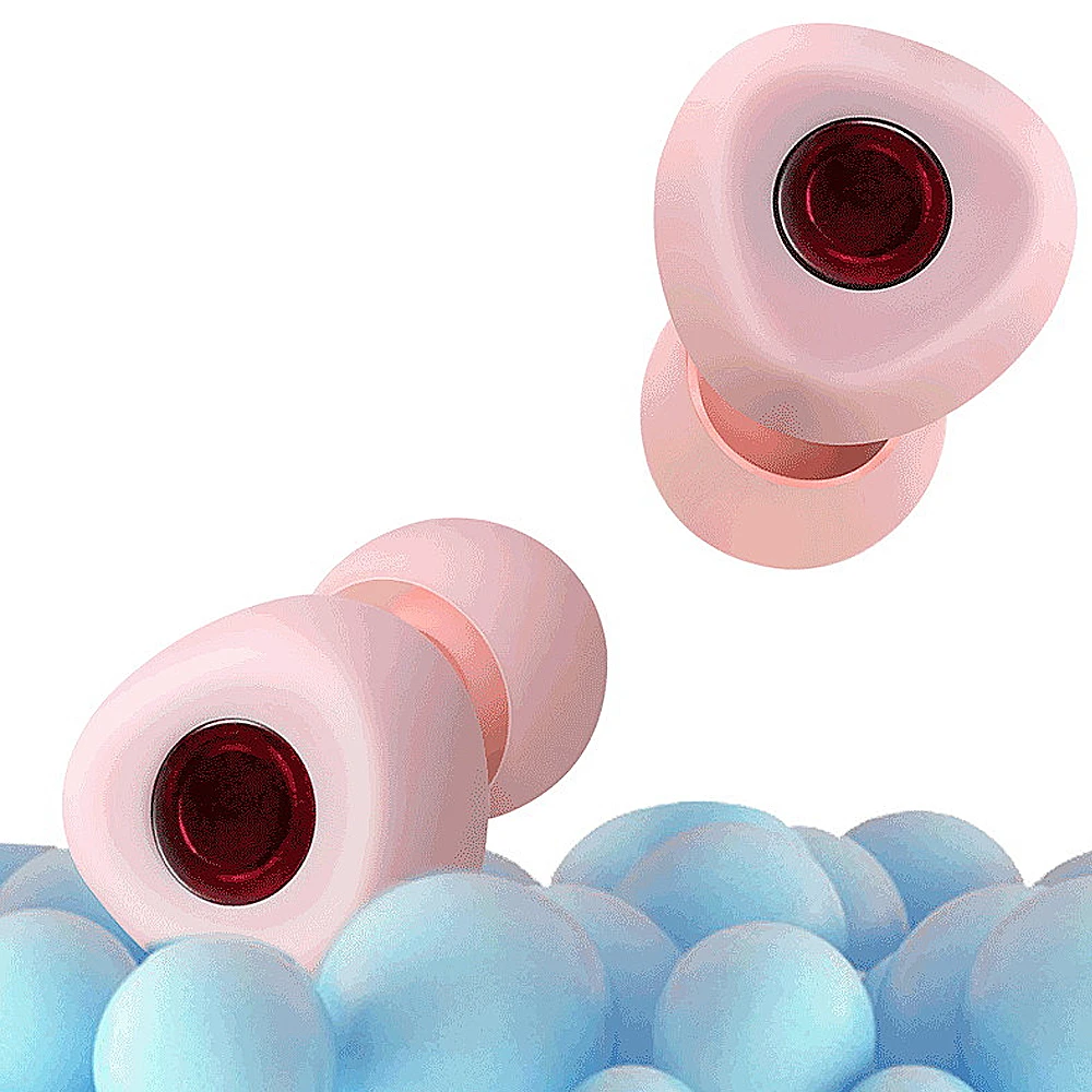 Silicone Inner Ring Noise Reducing Earplugs Waterproof Swim Earplug Reusable Sound Insulation Concert Ear Plugs Silent Products