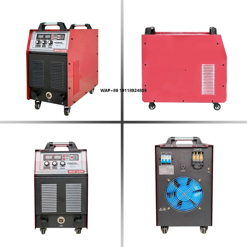 

New Sale Simple Knob Control 500A Gas MIG Welder with Wire Feeder for Mild Steel Carbon Steel Stainless Steel 0.8mm