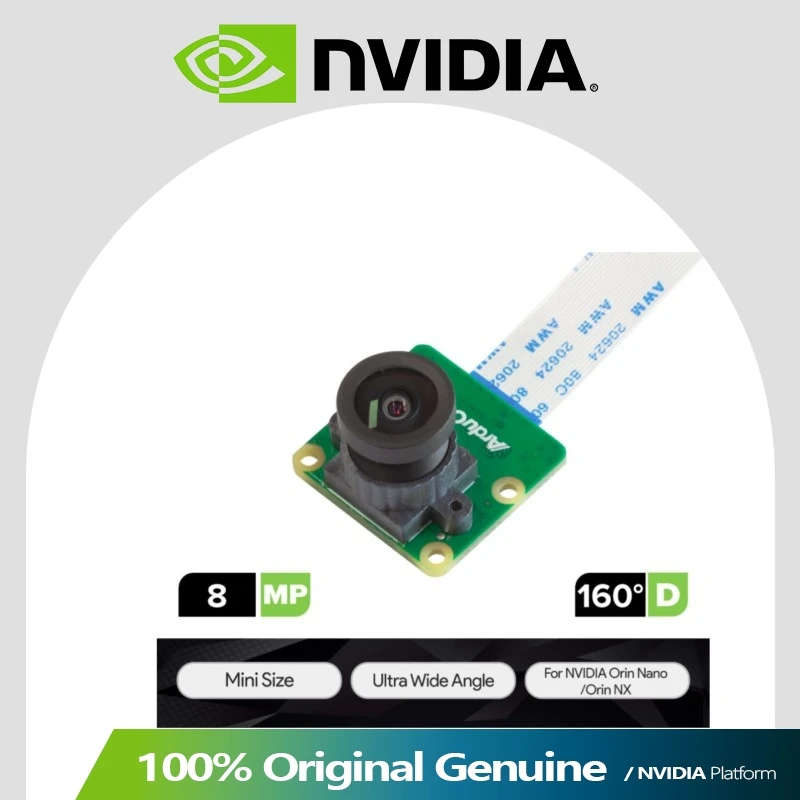 Arducam IMX219 8MP Wide-Angle Camera Module, NVIDIA Jetson Orin Series, Mini FPC Plug & Play, 2/4-Lane MIPI