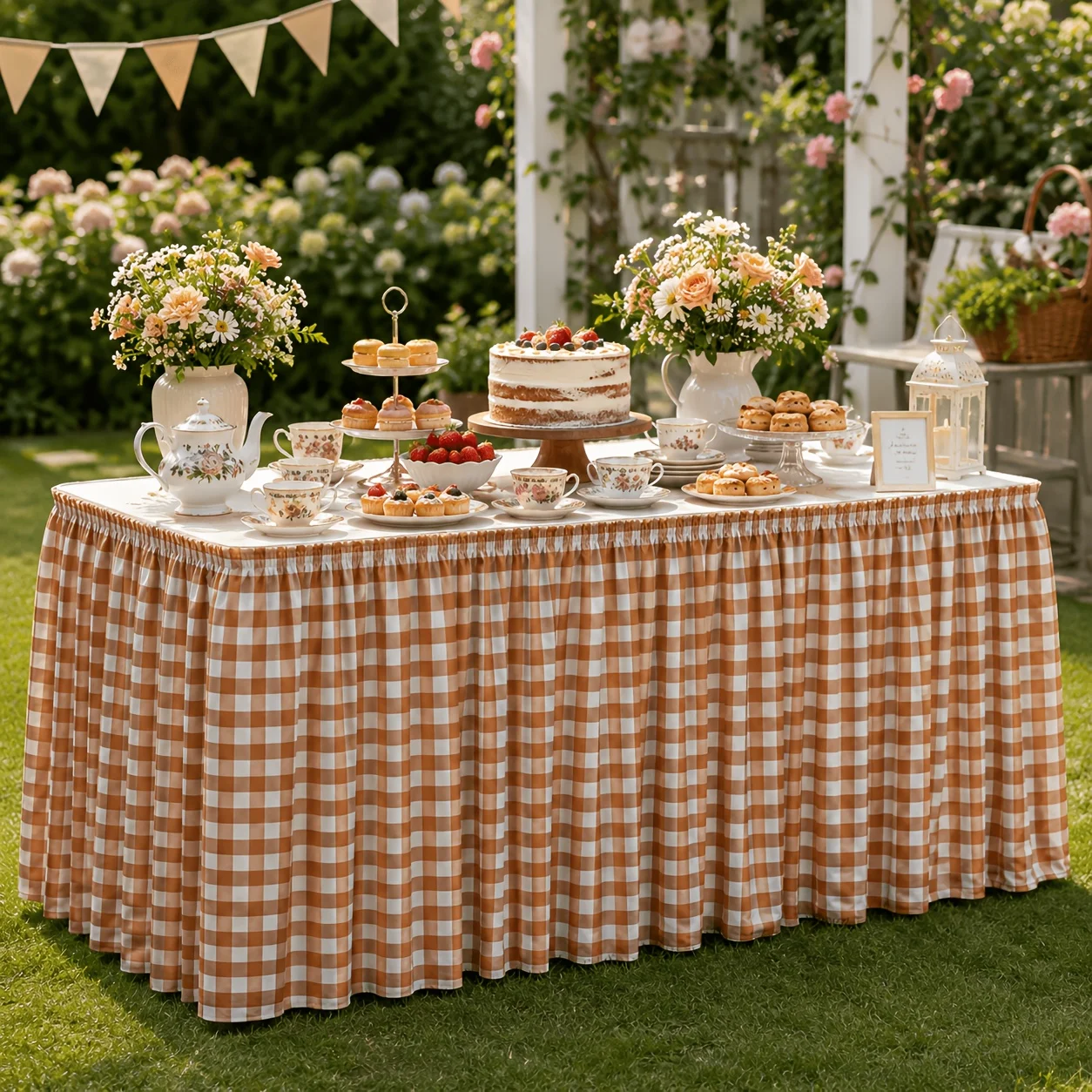 Suitable for autumn parties, Thanksgiving tables, dessert tables, coffee tables and household tables