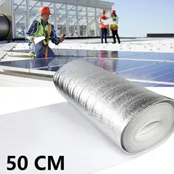 5m/10m Radiator Reflective Film Wall Thermal Insulation Reflective Film Aluminum Foil Roof Thermal Insulation Film Home Heating