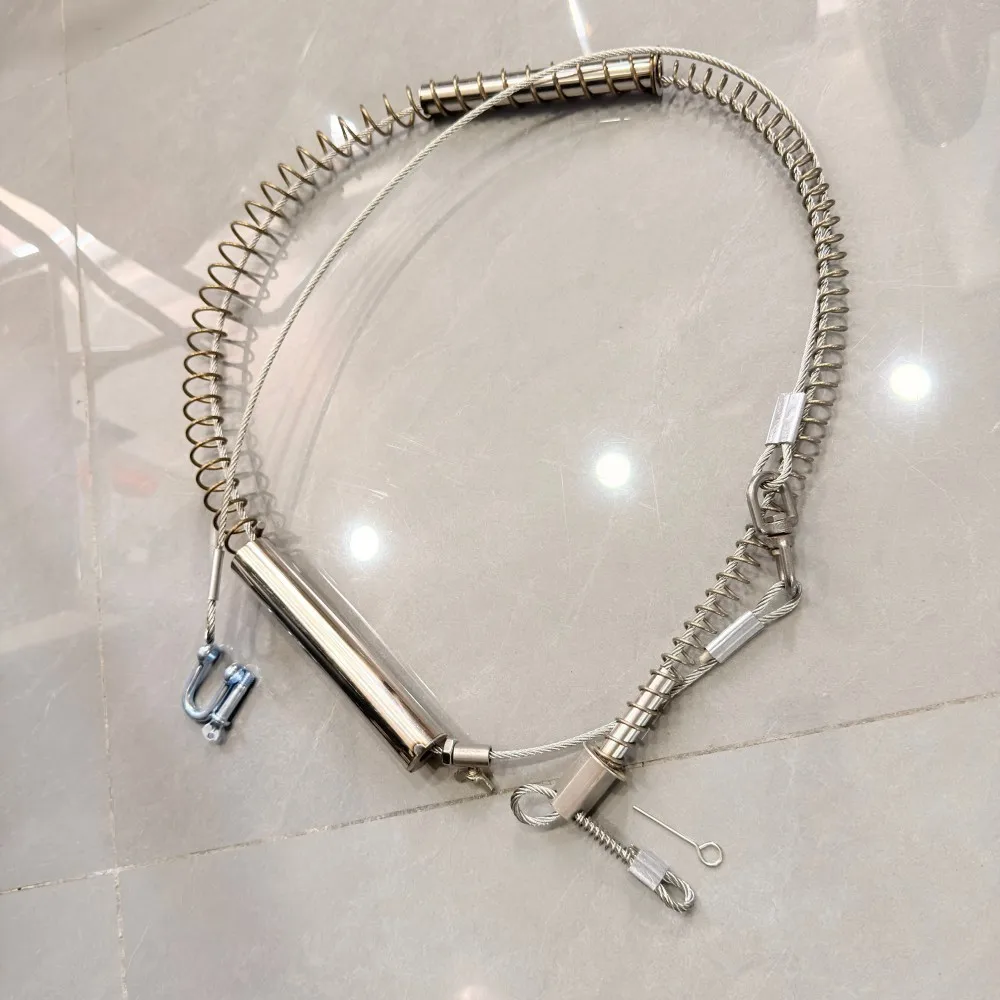 

Запасная пружина (1 шт.) усиленная, с гайками, для ловушек для диких кабанов, лис и мышей