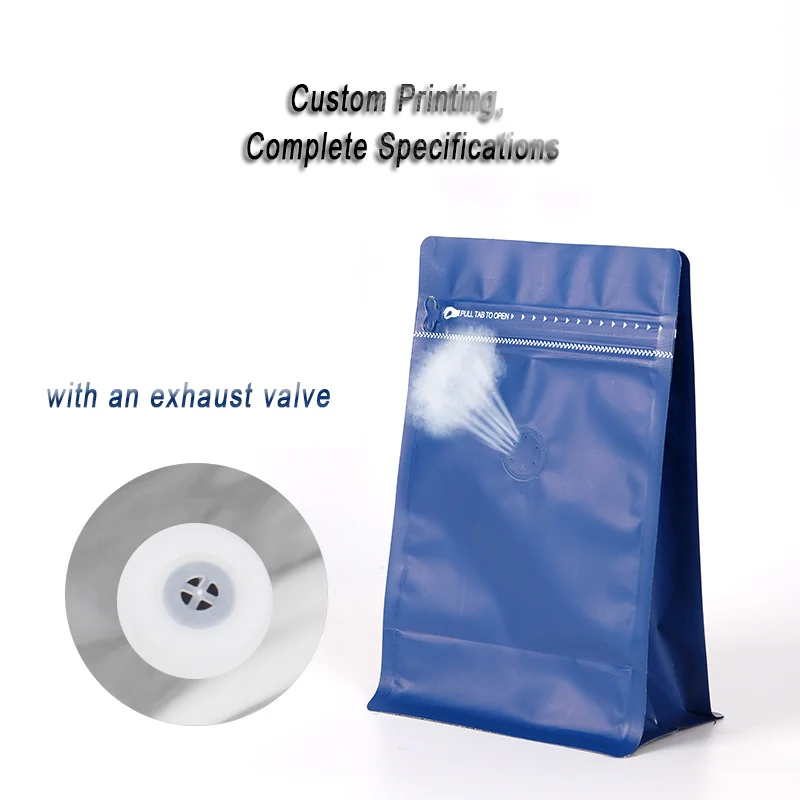 Custom Coffee Bags With Valve - Zebra Food Storage 评论和价格