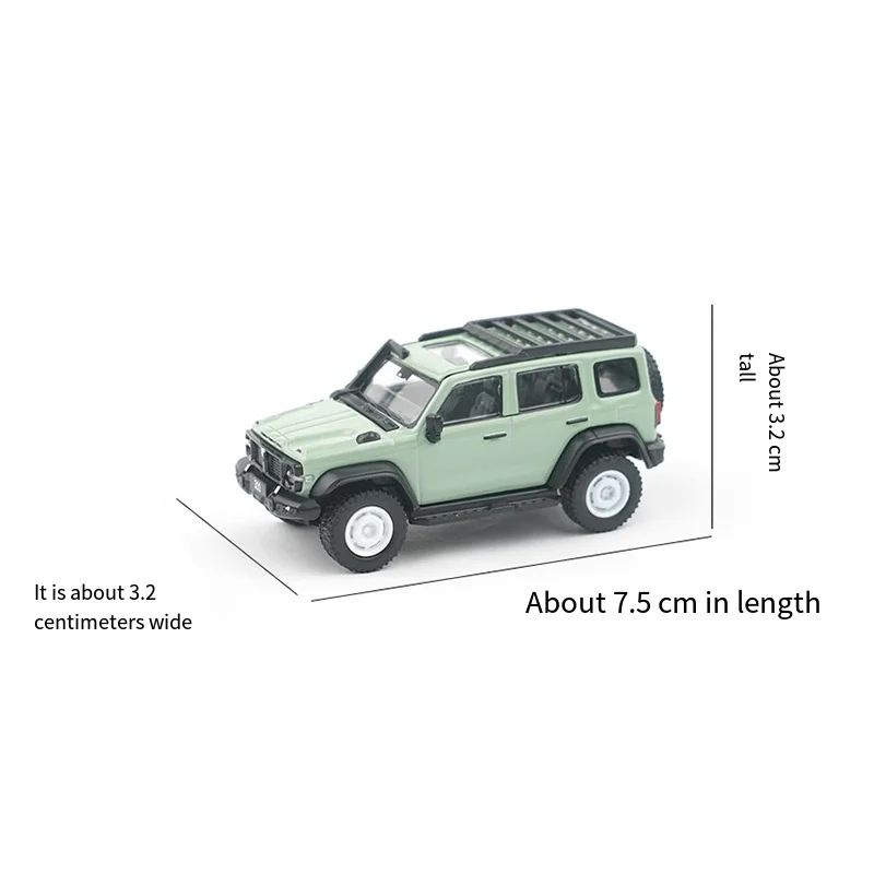 

1:64 Alloy Car Model High Simulation Diecast Metal Toy Off-road Vehicles Sound and Light Model Collection Children Gift