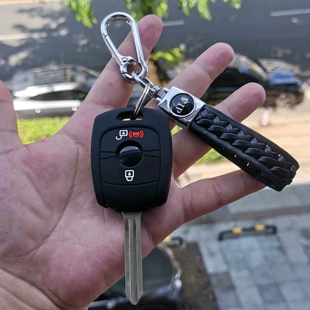 Fit for Ssangyong Korandog  Actyon Rexton Korando remote control Silicone keycase 2 Buttons