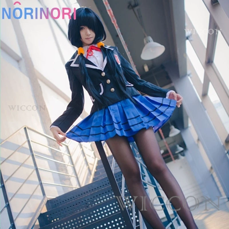 Date A Live Tokisaki Kurumi Cosplay Yatogami Tohka Girls Origami Tokisaki Uniform Jk Kurumi Schule Anime Cosplay Kostüm Perücke