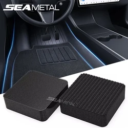 SEAMETAL Car Foot Mats Fixed Stickers Self Adhesive Fastener Carpet Mat Fixing Sticker Anti-Slip For Home Office Paste Stickers