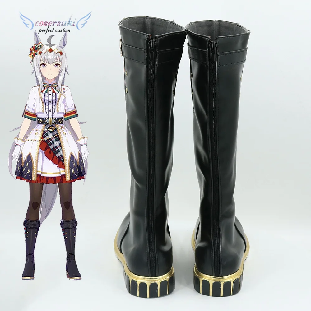 Anime Uma musume Pretty Derby Oguri Cap cosplay Shoes Boots Professional Handmade ! Perfect Custom for You !