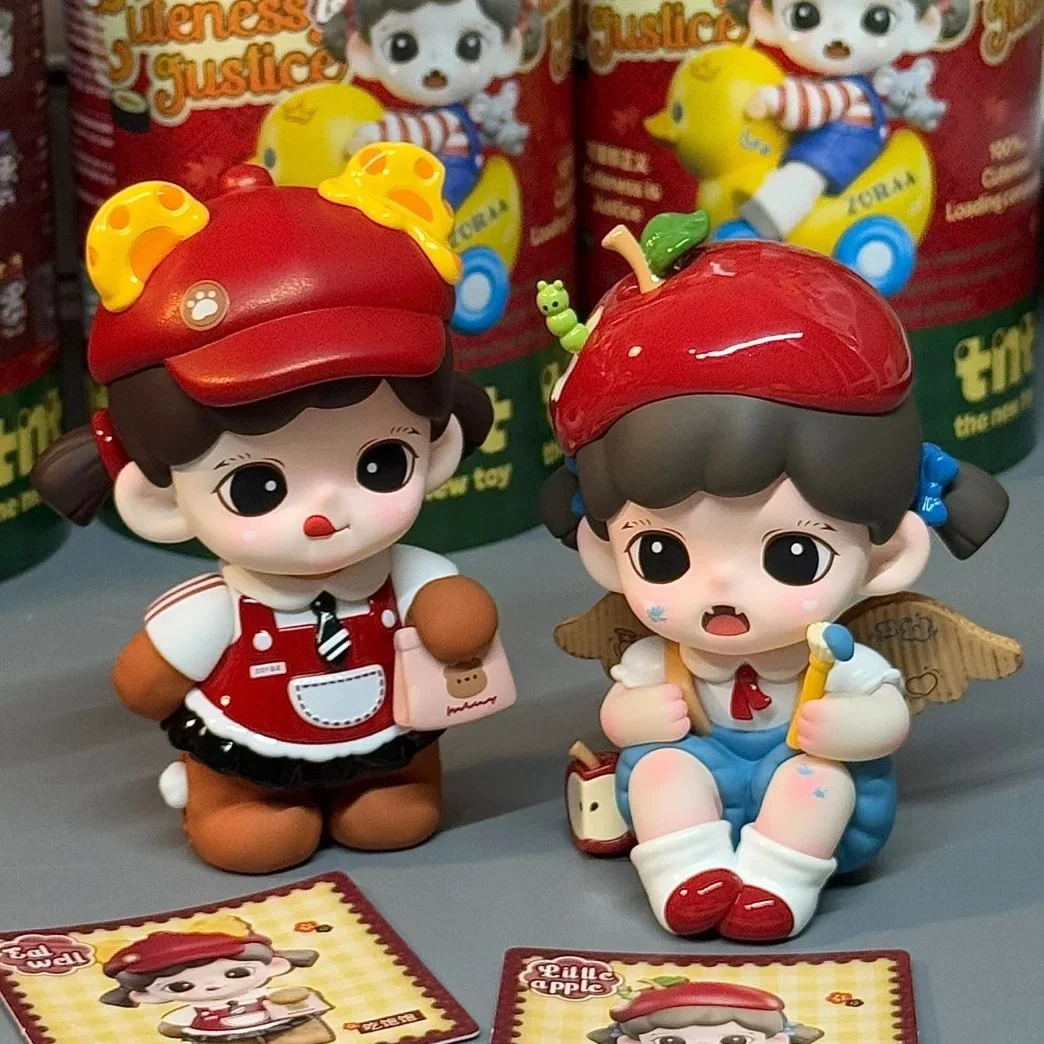 

Genuine Baby Zoraa Cuteness Is Justice Series Blind Box Toys Surprise Box Cute Action Figure Trendy Model Desk Decor Toy Gifts