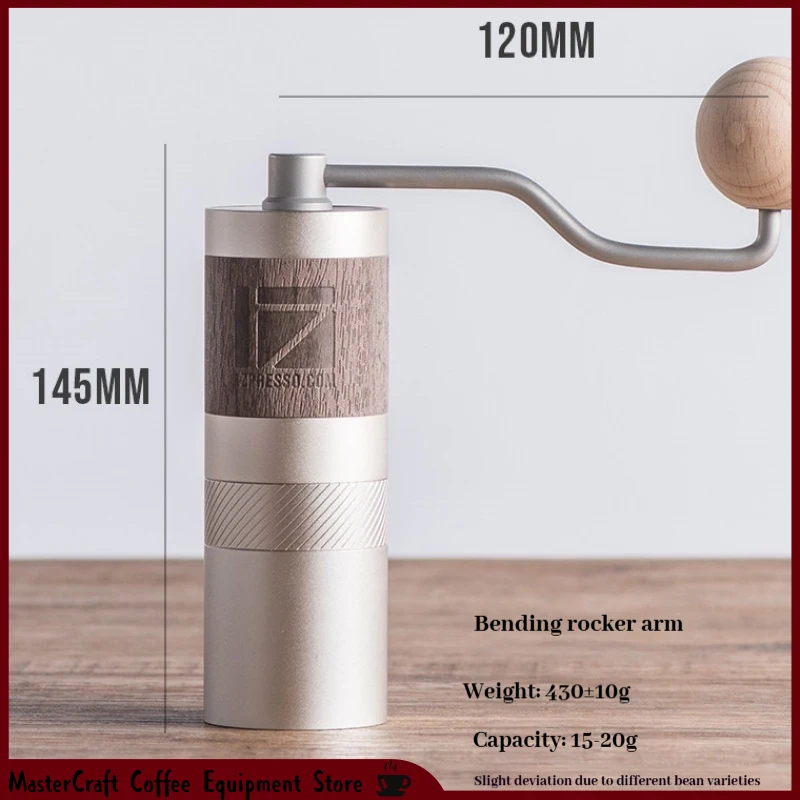 1Zpresso Q Manual Coffee Grinder Portable Adjustable Coffee Grinding For Pour Over Espresso Home Outdoor Travel Brewing