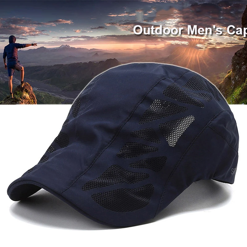 Summer Running Cap Breathable and Comfortable Mesh Hat Unisex Outdoor Sports Sun Hat Fishing Sports Accessories Cycling Cap