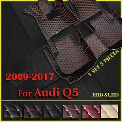 Car Floor Mats For Audi Q5 2009 2010 2011 2012 2013 2014 2015 2016 2017 Custom Auto Foot Pads Carpet Cover Interior Accessories