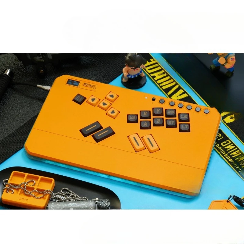 X aluminum can be upgraded wireless gaming keyboard Street Fighter 6 King of Fighters 15 iron rocker arcade fighting