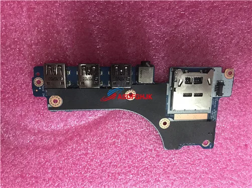 Used  FOR  Yeni orijinal 06GDMP için Dell 6GDMP hassas 7510 sağ yan Daughterboard  ses USB kart okuyucu LS-C543P 100% Test tamam