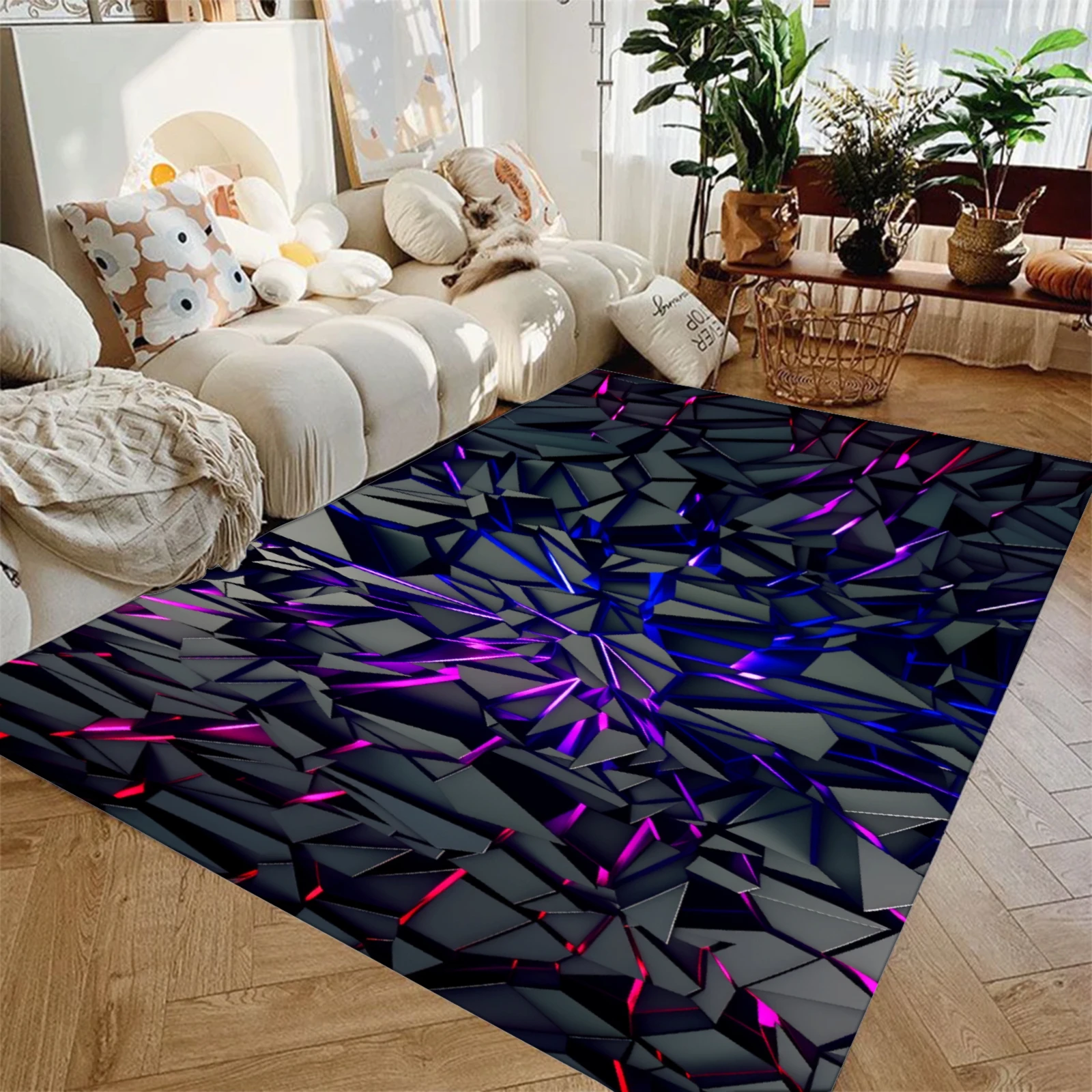 Leopard Print Carpet Rugs Living Room Floor Mats Bedroom Decor Carpets for Bed Room Carpets for Living Room Decoration Maison