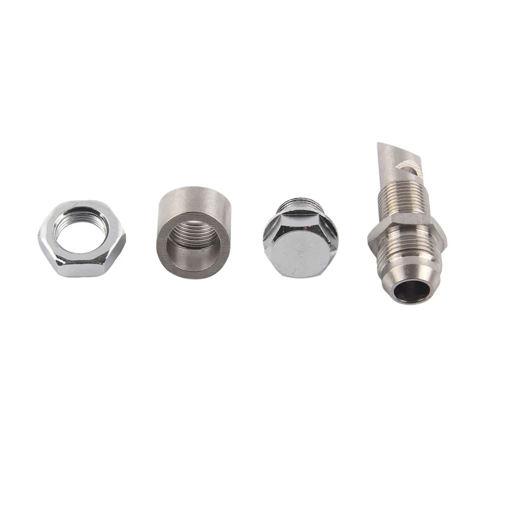 Stainless Steel Exhaust Vacuum Kit Catch Can Vent E-VAC Scavenger Kit includes T304 SS E-VAC fitting