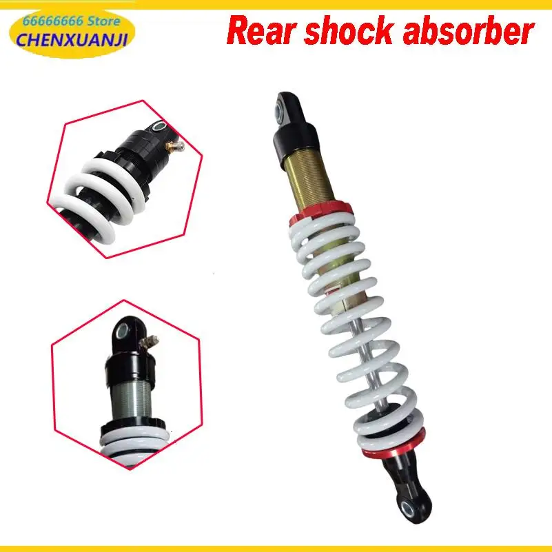 High Performance Rear Shock Absorber 290mm 360mm 380mm Damping Adjustable for Off-Road Motorcycle ATV Rear Shock Absorber