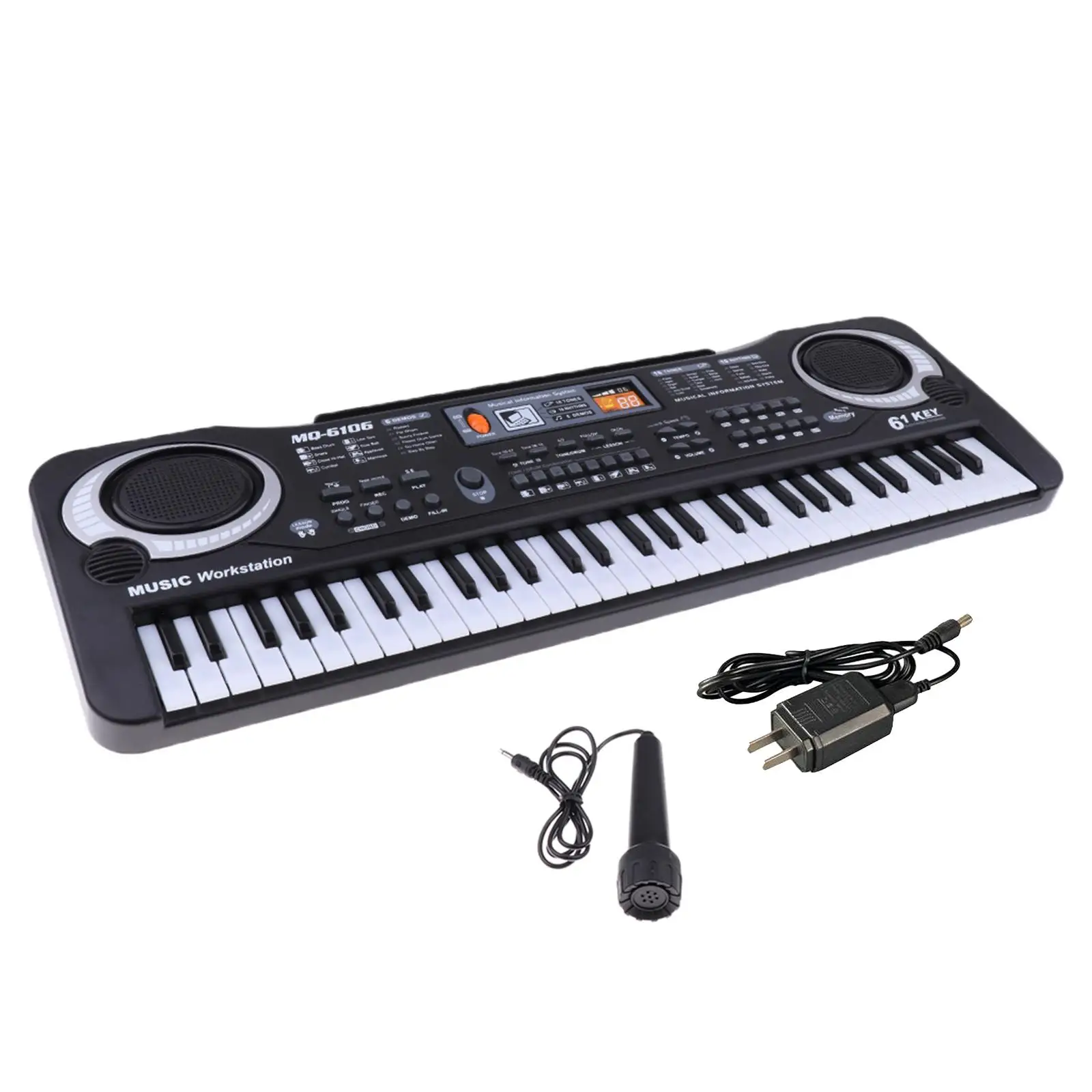 Keyboard Piano 61 Key Portable Keyboard Multifunctional Keyboard Piano Xmas Gift