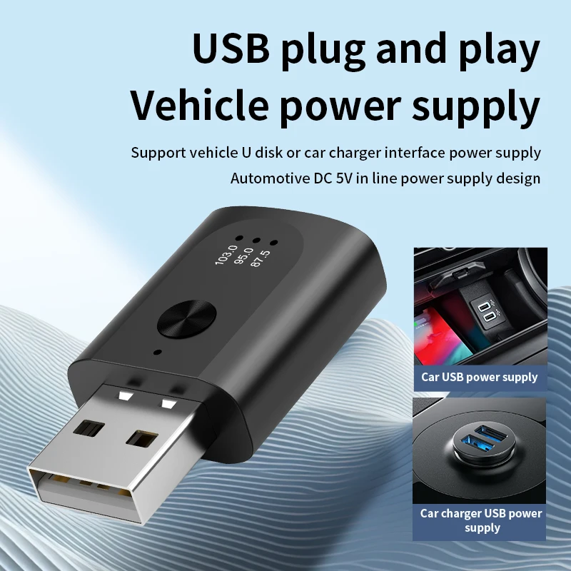 Dongle adaptor USB Bluetooth 5.3, Dongle USB adaptor nirkabel untuk panggilan Handsfree musik penerima Audio pemancar untuk Speaker