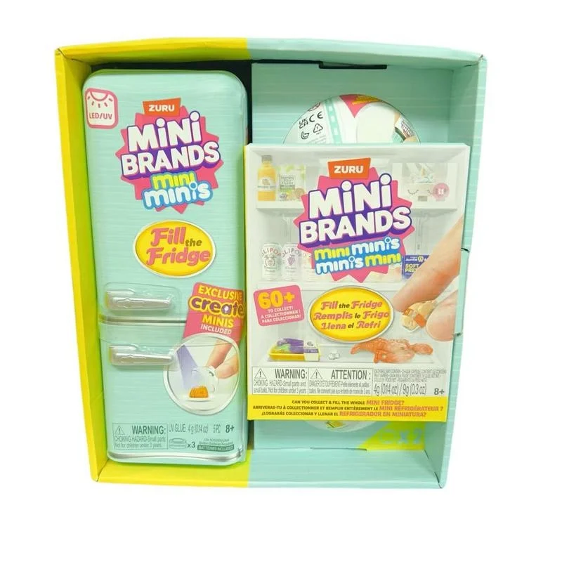 Neue Mini Füllen Sie den Kühlschrank Kühlschrank Set Ball Serie Blind Box Mystery Play House Dekor Spielzeug für Kinder Geschenke Trendy Sammlerstück