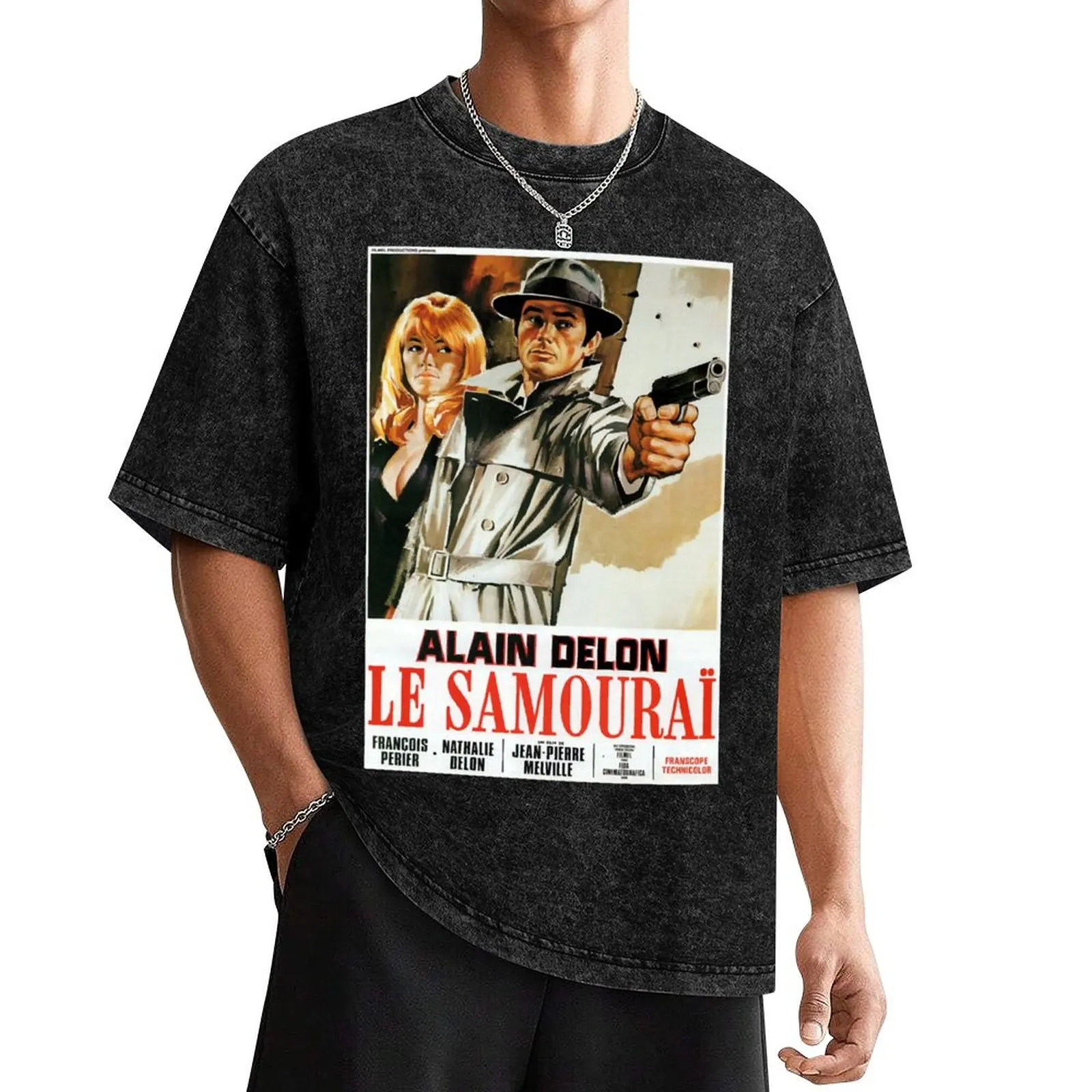 Le Samourai T-Shirt street wear customs design your own boys whites graphics mens graphic t-shirts hip hop