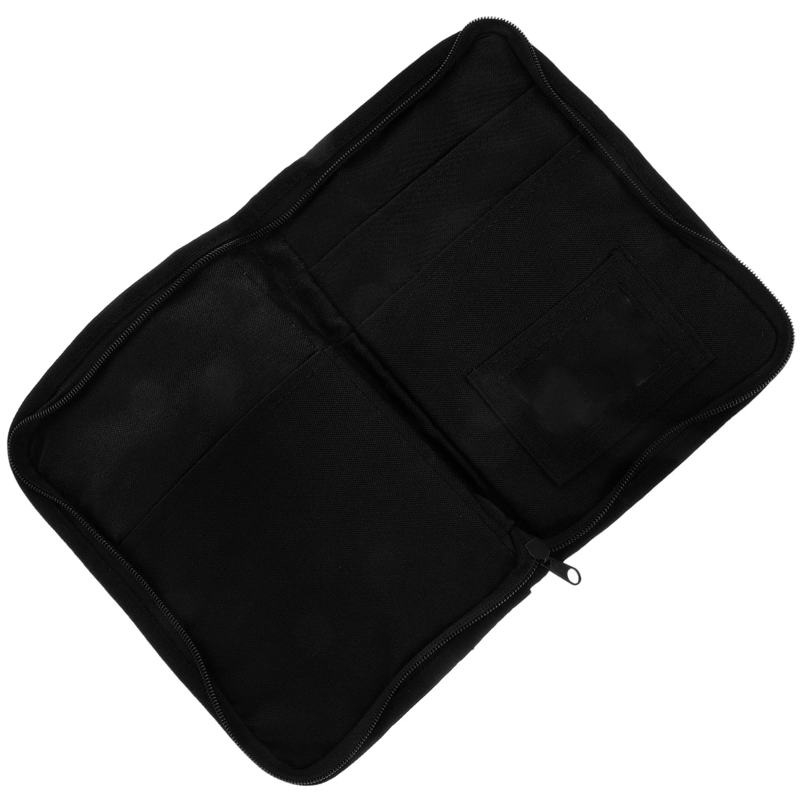 

Document Organizer Oxford Cloth Multipocket Storage Bag Glove Box Manual License Card Holder Large Capacity Portable Car