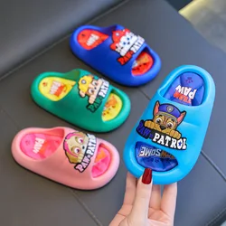 Paw Patrol Children Slippers Kids House Shoes Cartoon Chase Beach Sandals Baby Girls Summer Indoor Household Non-slip Slippers