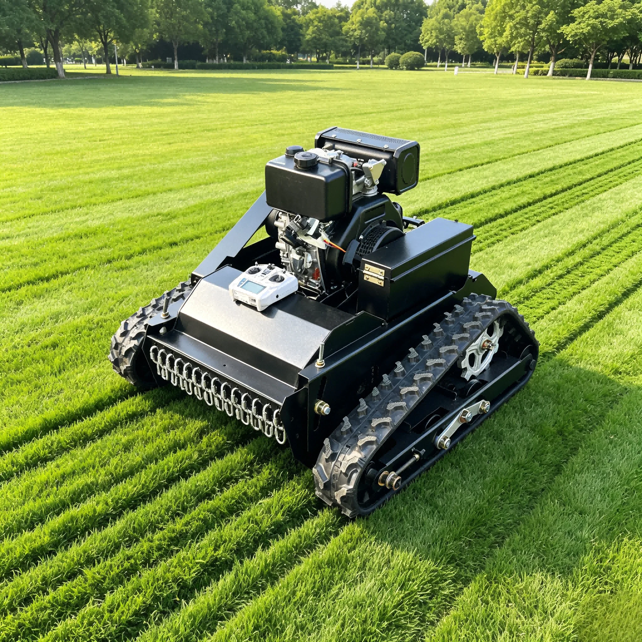 550mm DIY RC Flail Lawn Mower  - Robot Track 评论和价格