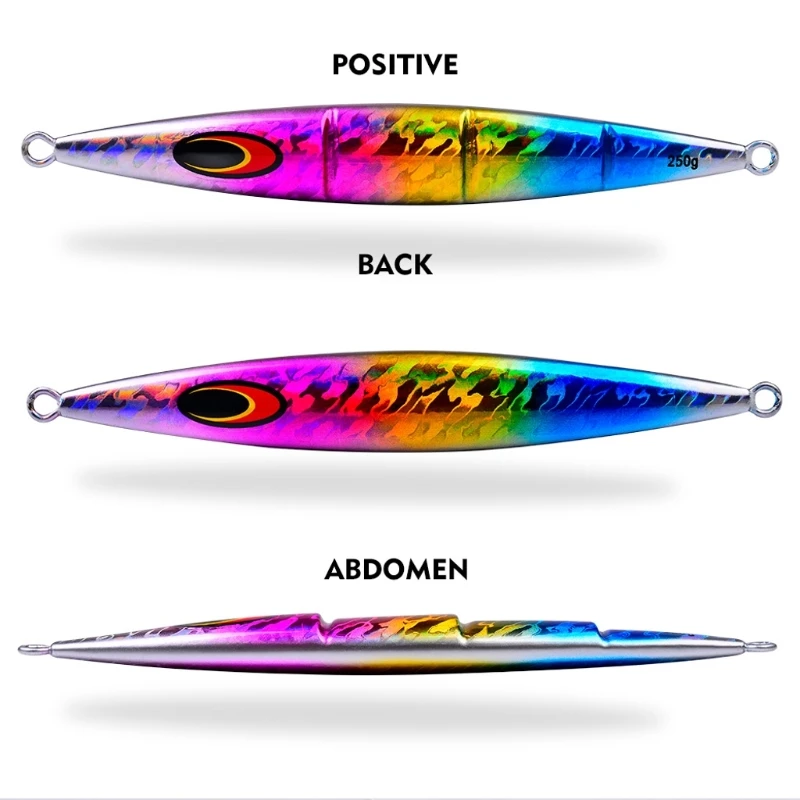 

5Pcs Fast Sinking Jigging Baits Jigs Lures Hard Metal Slow Pitching Jigs Freshwater Saltwater Fishing Glow Lures